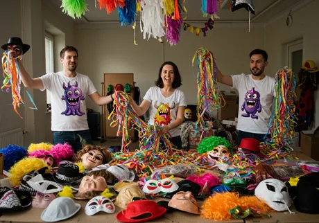 仮装パーティーチーム