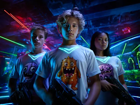 レーザータグチーム